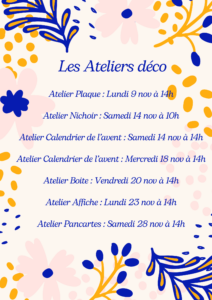 Les ateliers Déco